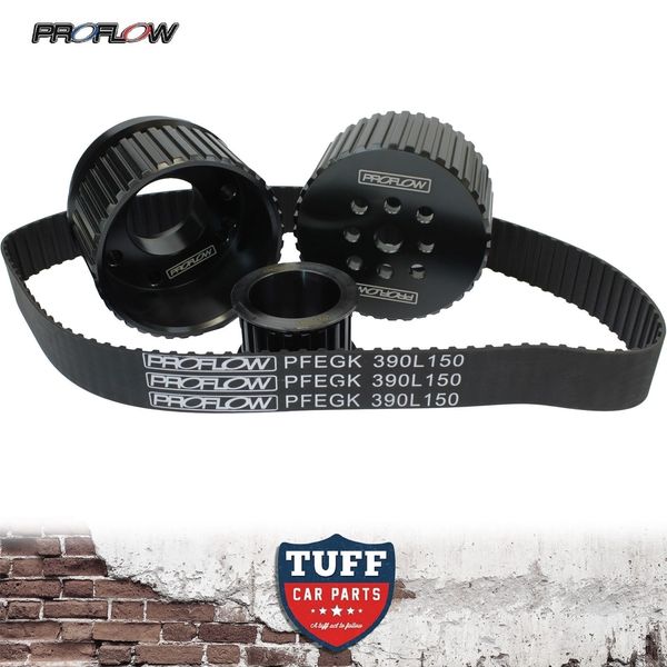 XD XE Ford Falcon 302 351 Cleveland V8 Aeroflow Black Gilmer Belt Drive Kit New XD XE Ford Falcon 302 351 Cleveland V8 Aeroflow Black Gilmer Belt Drive Kit New
