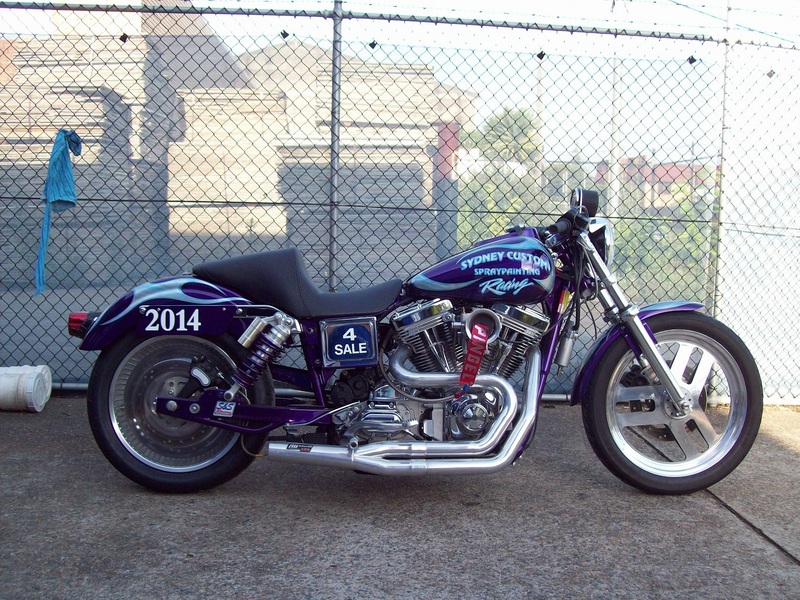 dyna drag bike