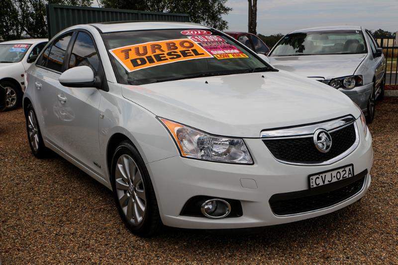 2012 HOLDEN CRUZE JH SERIES II CDX SEDAN 4DR MAN 6SP 2.0DT