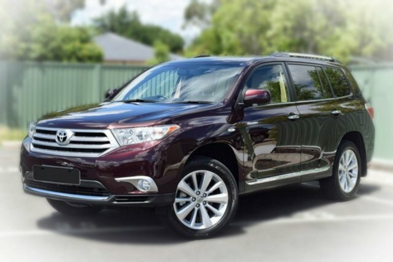 2013 TOYOTA KLUGER GRANDE AWD GSU45R MY12 ATFD3597049 JUST CARS