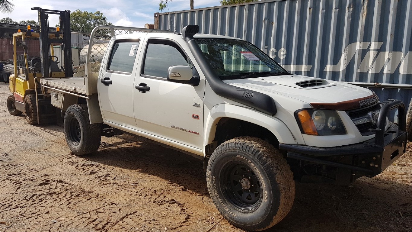 2009 HOLDEN COLORADO 5 SPEED MANUAL ALUMINIUM TRAY (NO JTFD4106075