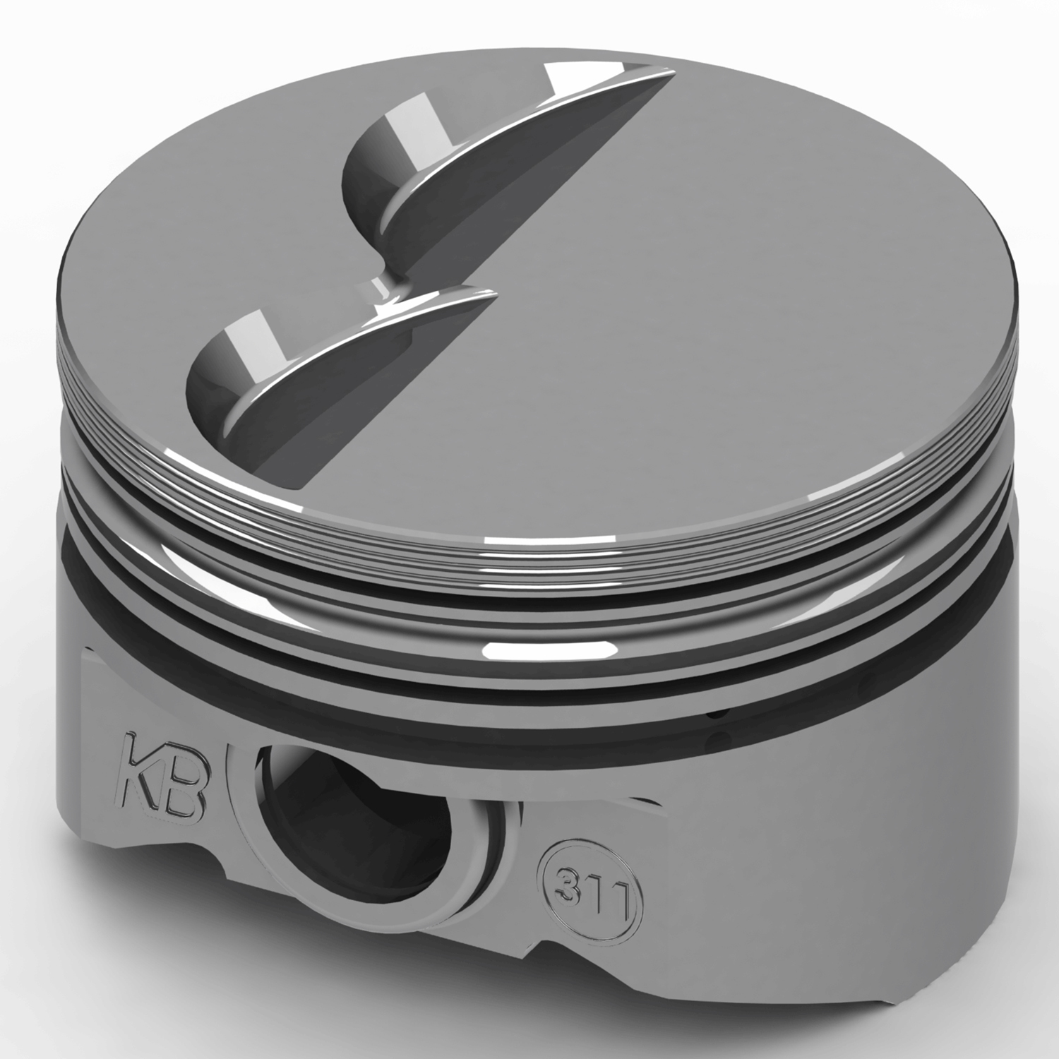 KB HYPER PISTON FORD 302 ROD 5.090 FLAT TOP 4CC 2V JPFD5144948