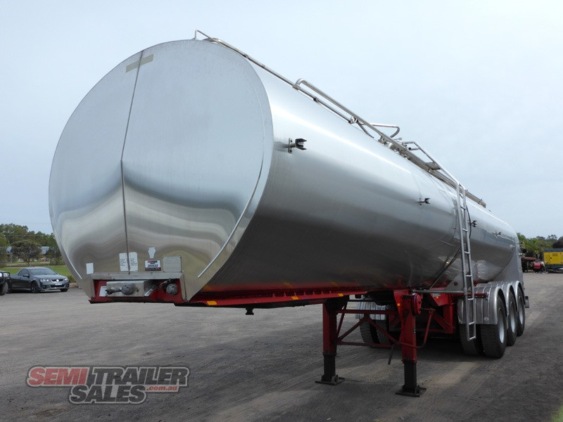 1994 TIEMAN SEMI STAINLESS TANKER TRAILER JTFD5097122 JUST TRUCKS