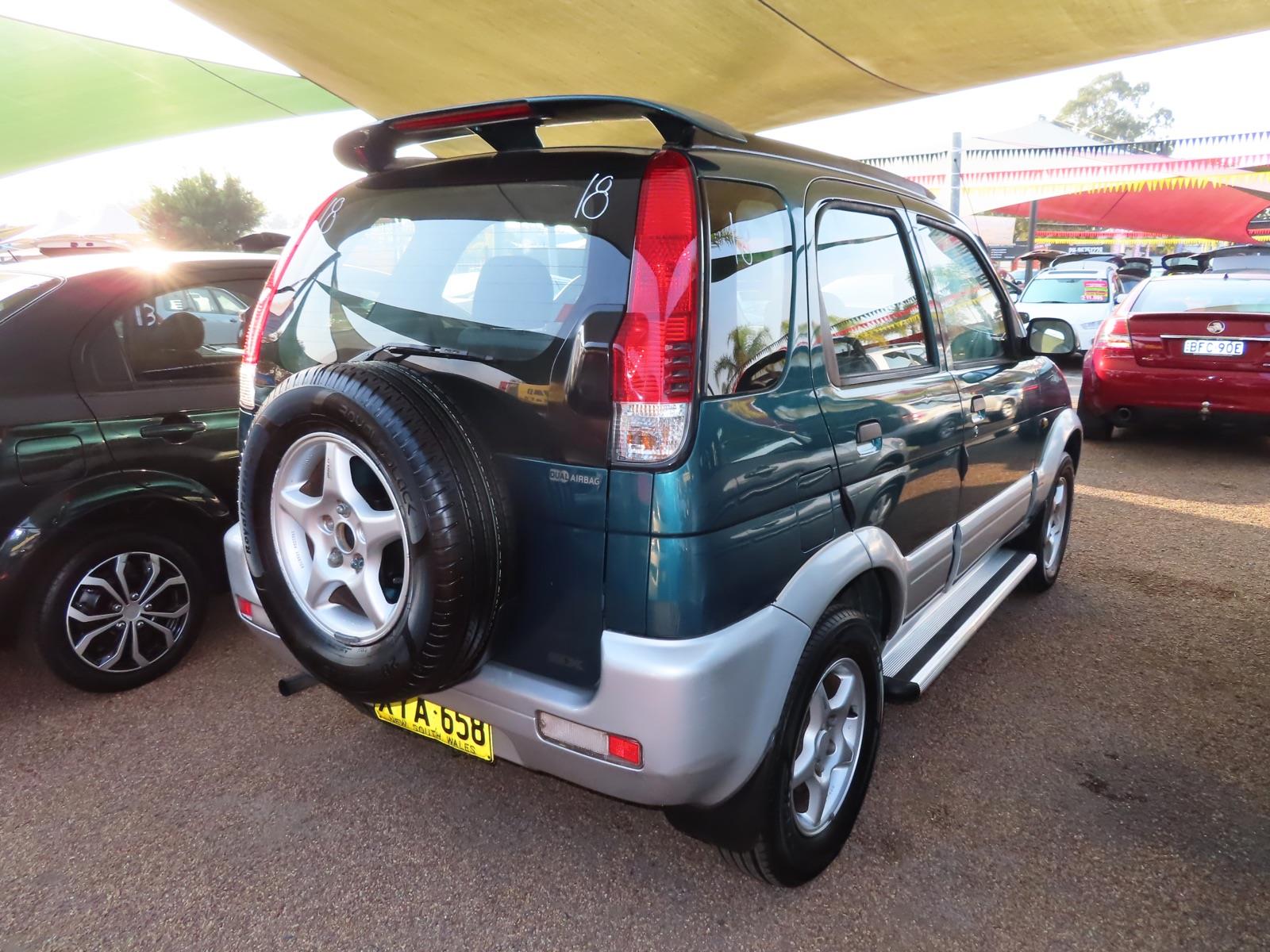 2002 DAIHATSU TERIOS J102 AUTOMATIC WAGON JFFD5056868 JUST 4X4S