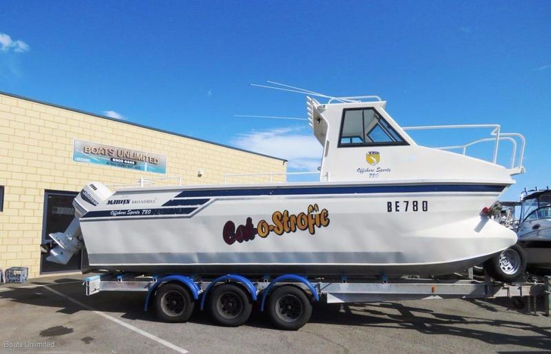 MARLIN BROADBILL 780 OFFSHORE SPORTS GREAT DECK + RIDE + BTFD3888589