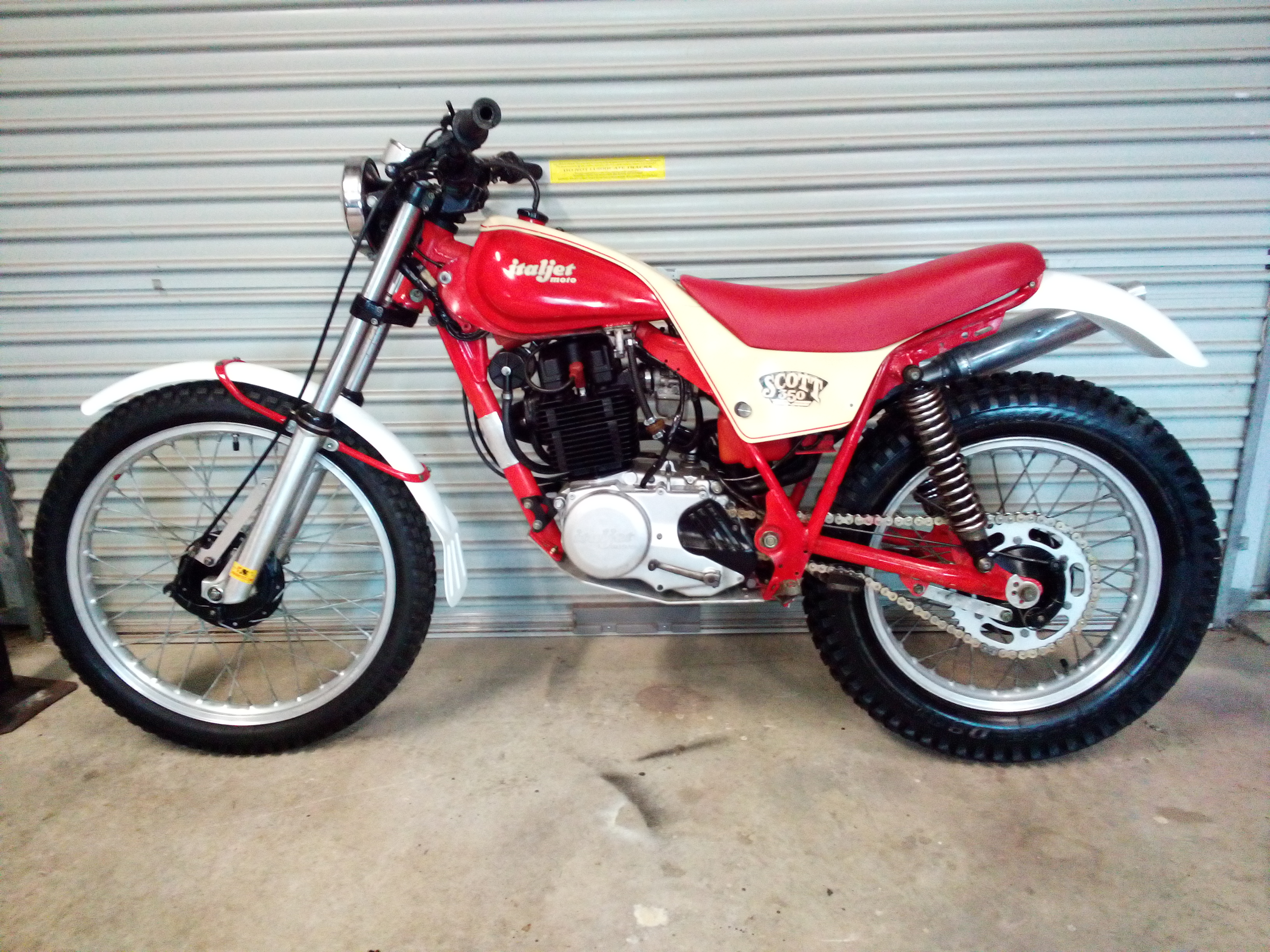1984 ITALJET SCOTT 350CC - JBW5077966 - JUST BIKES