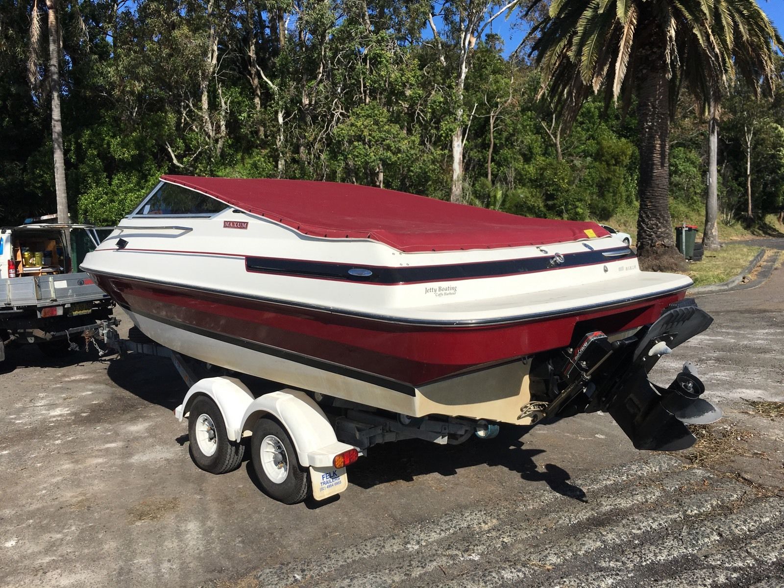 1993 MAXUM 20FT HALF CABIN CRUISER BTW5095639 BOATTRADER