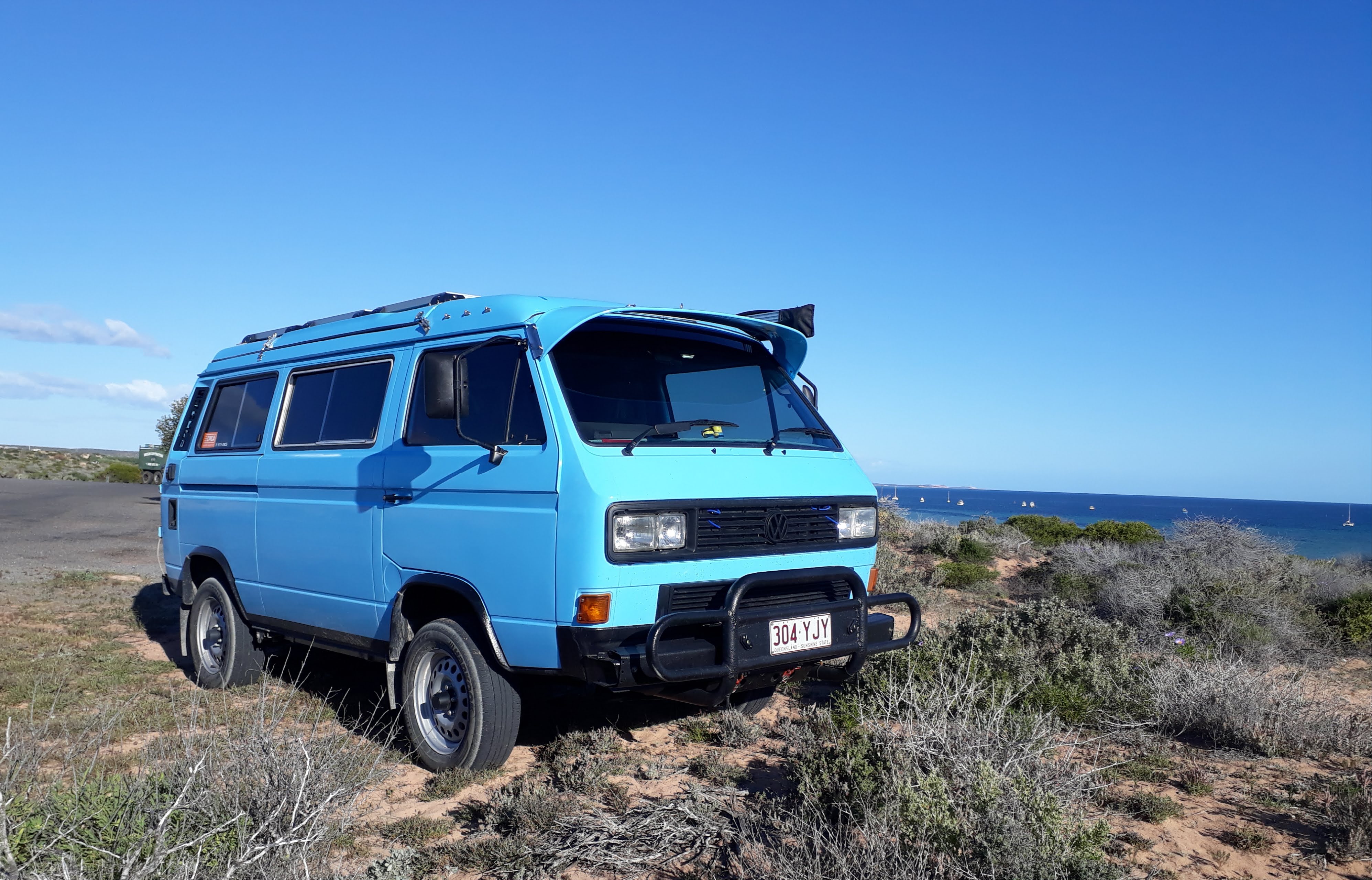 1990 VOLKSWAGEN TRANSPORTER KOMBI SYNCRO CAMPER VAN JFW5100262 JUST