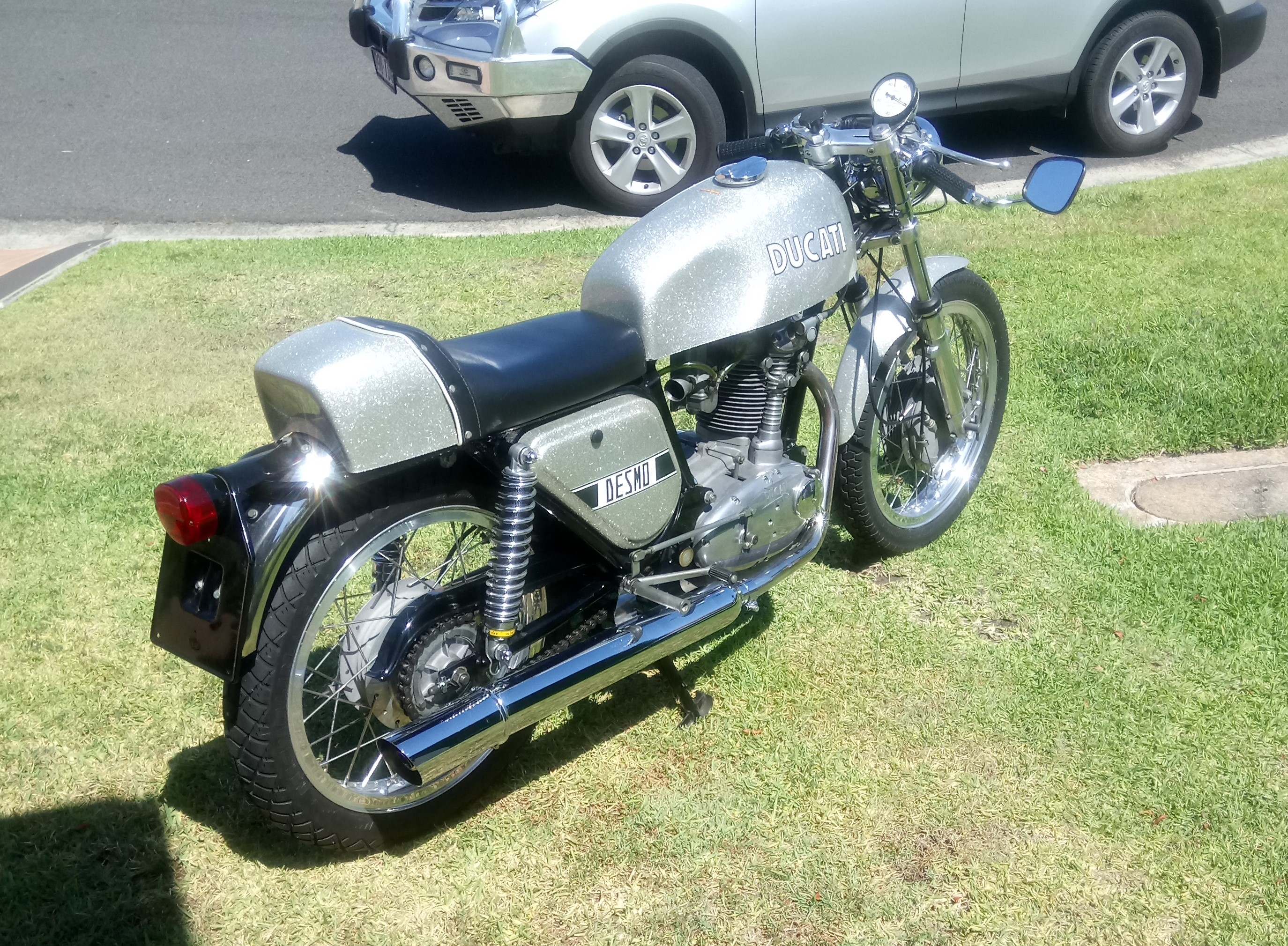 1972 DUCATI SILVER SHOTGUN 450CC ROAD JBW5176929 JUST BIKES