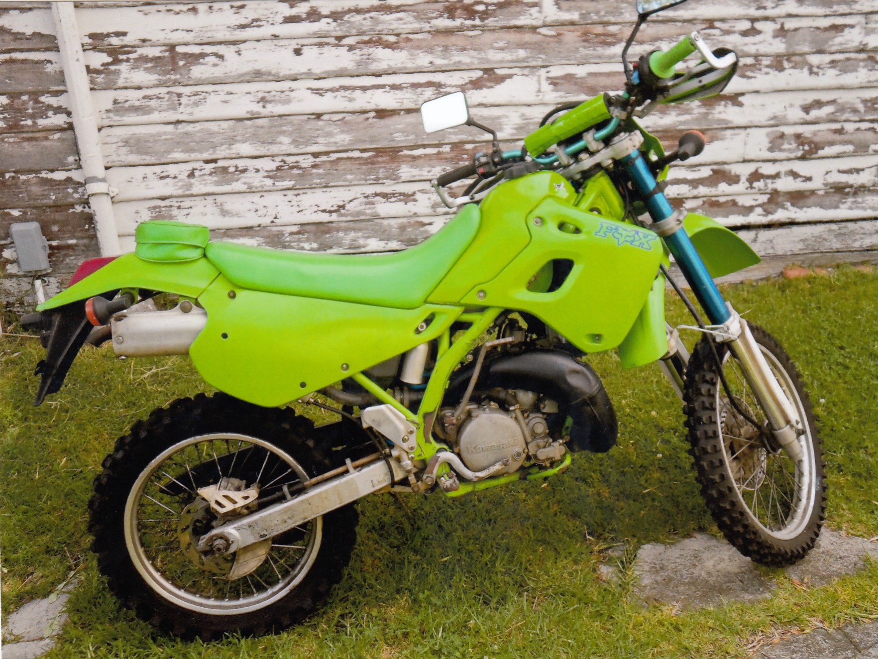 1991 KAWASKI KDX 250CC TRAIL JBM5179293 JUST BIKES