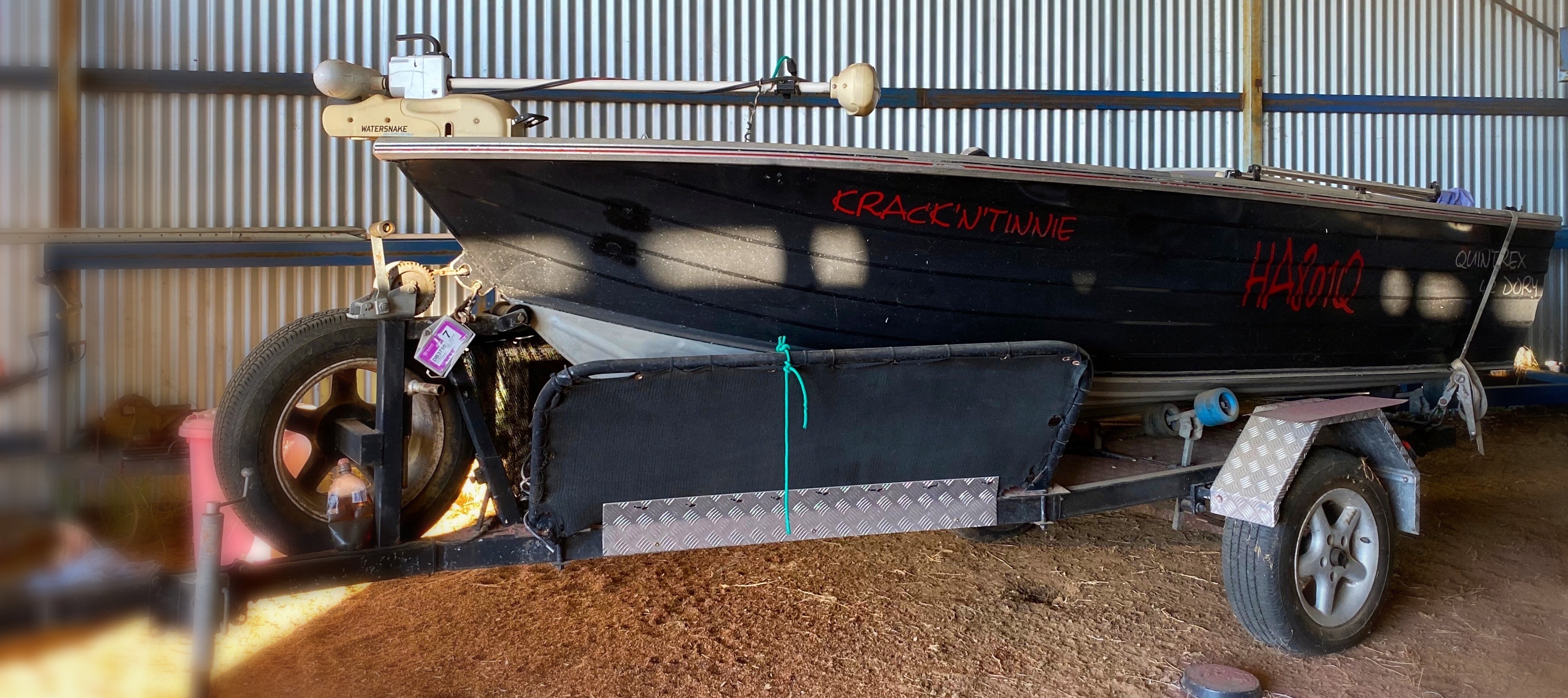 1996 QUINTREX 4.2 DORY DINGHY BTW5194365 BOATTRADER