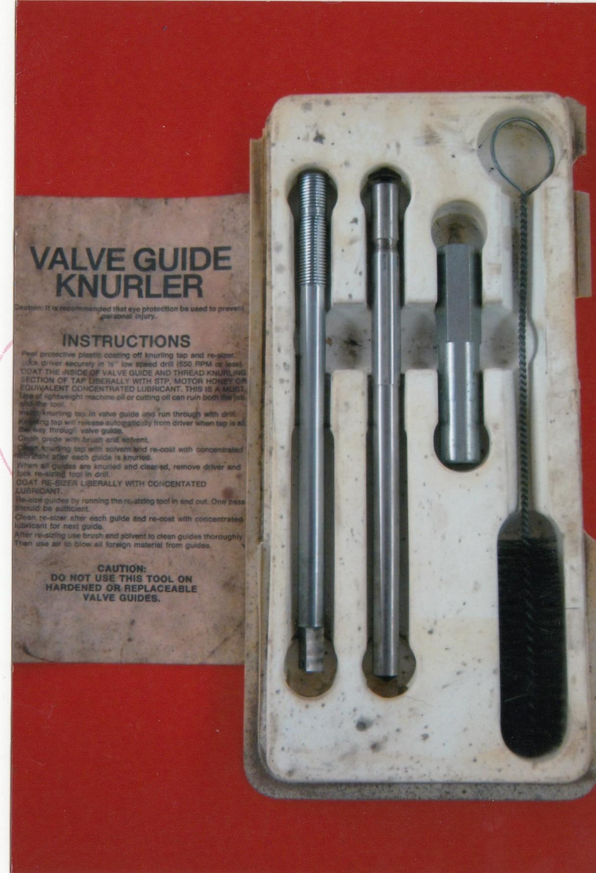 CHEV 454 DODGE 318440 VALVE GUIDE KNURLER JPM3763259 JUST PARTS