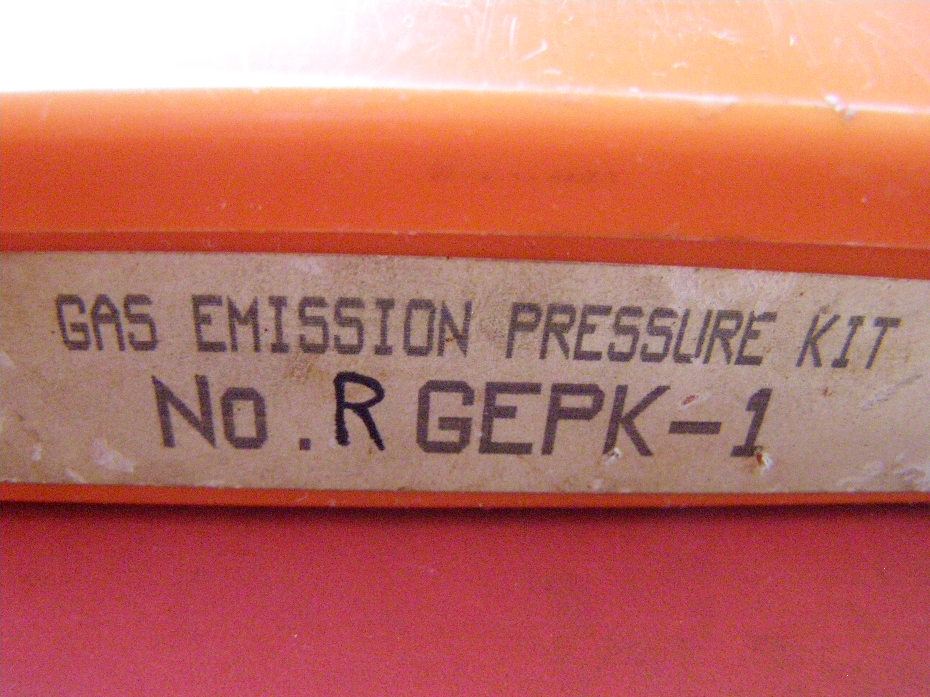 EXHAUST BACK PRESSURE TEST KIT 'REPCO' GEPK1 LIKE NEW JPW5199485