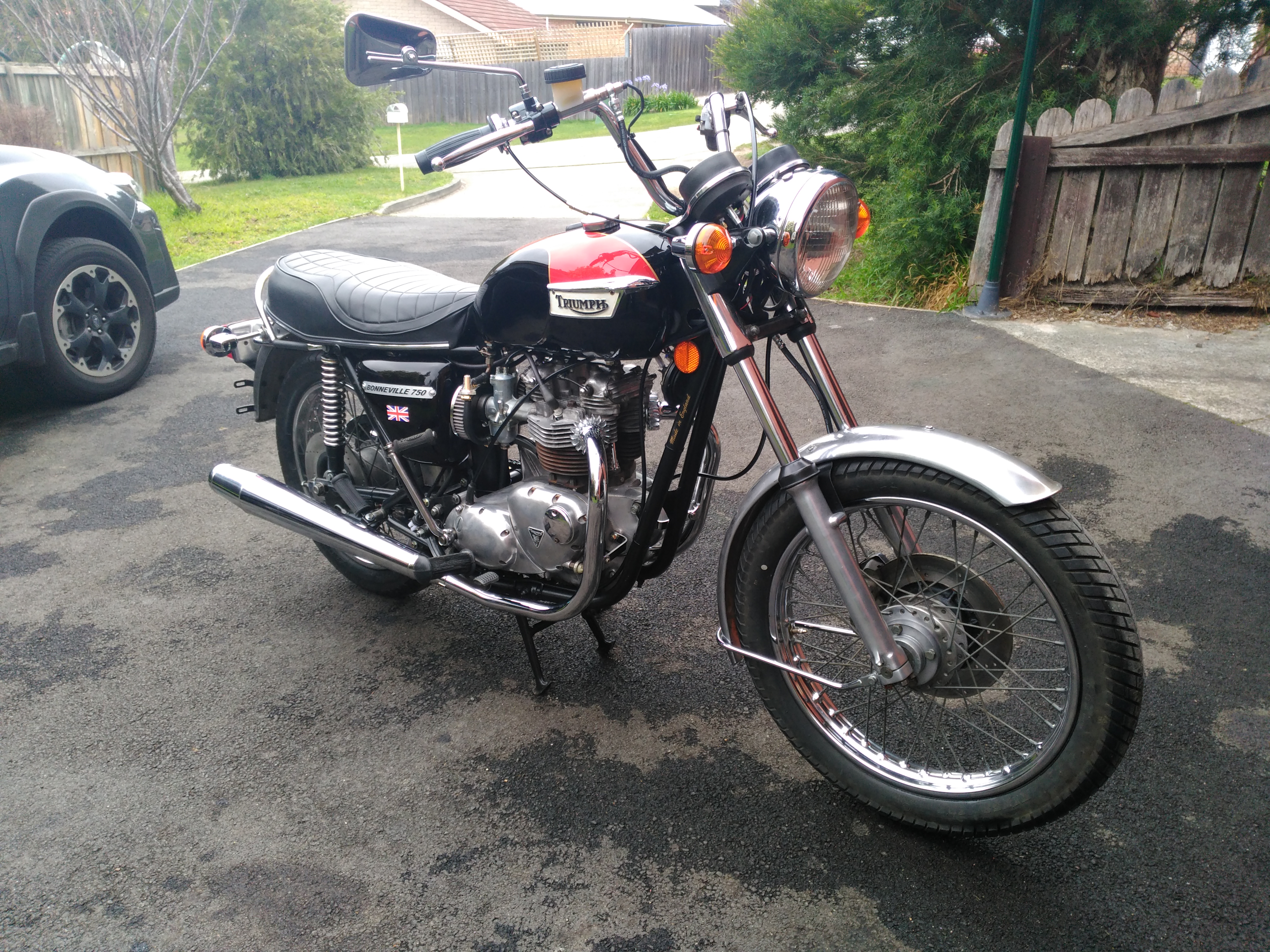 1978 TRIUMPH T140 BONNEVILLE ROAD - JBW5200022 - JUST BIKES