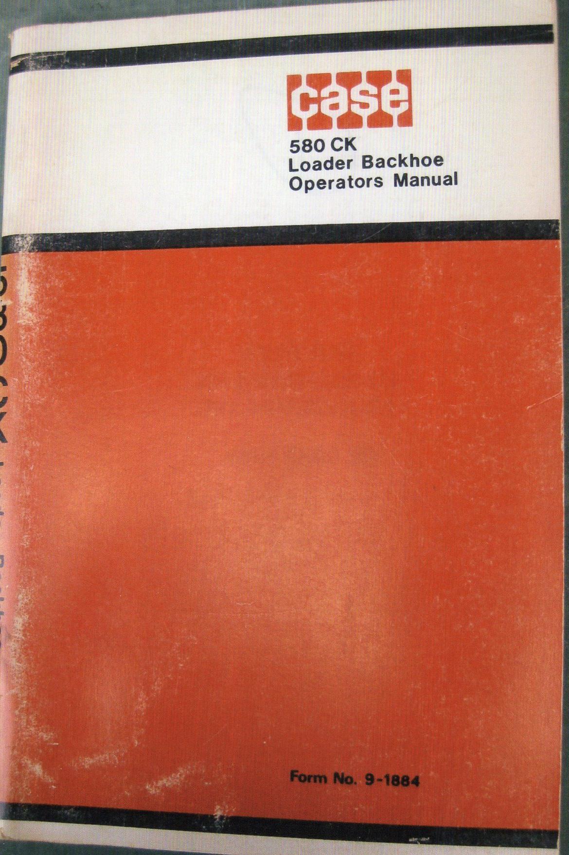 Case 580K Construction King Loader Backhoe Parts Catalog Manual