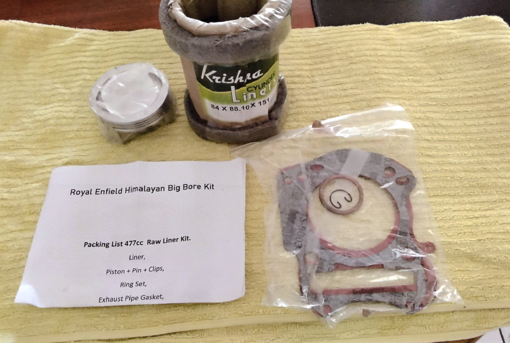 ROYAL ENFIELD HIMALAYAN 2021 BIG BORE ENGINE KIT JPM5219654 JUST PARTS