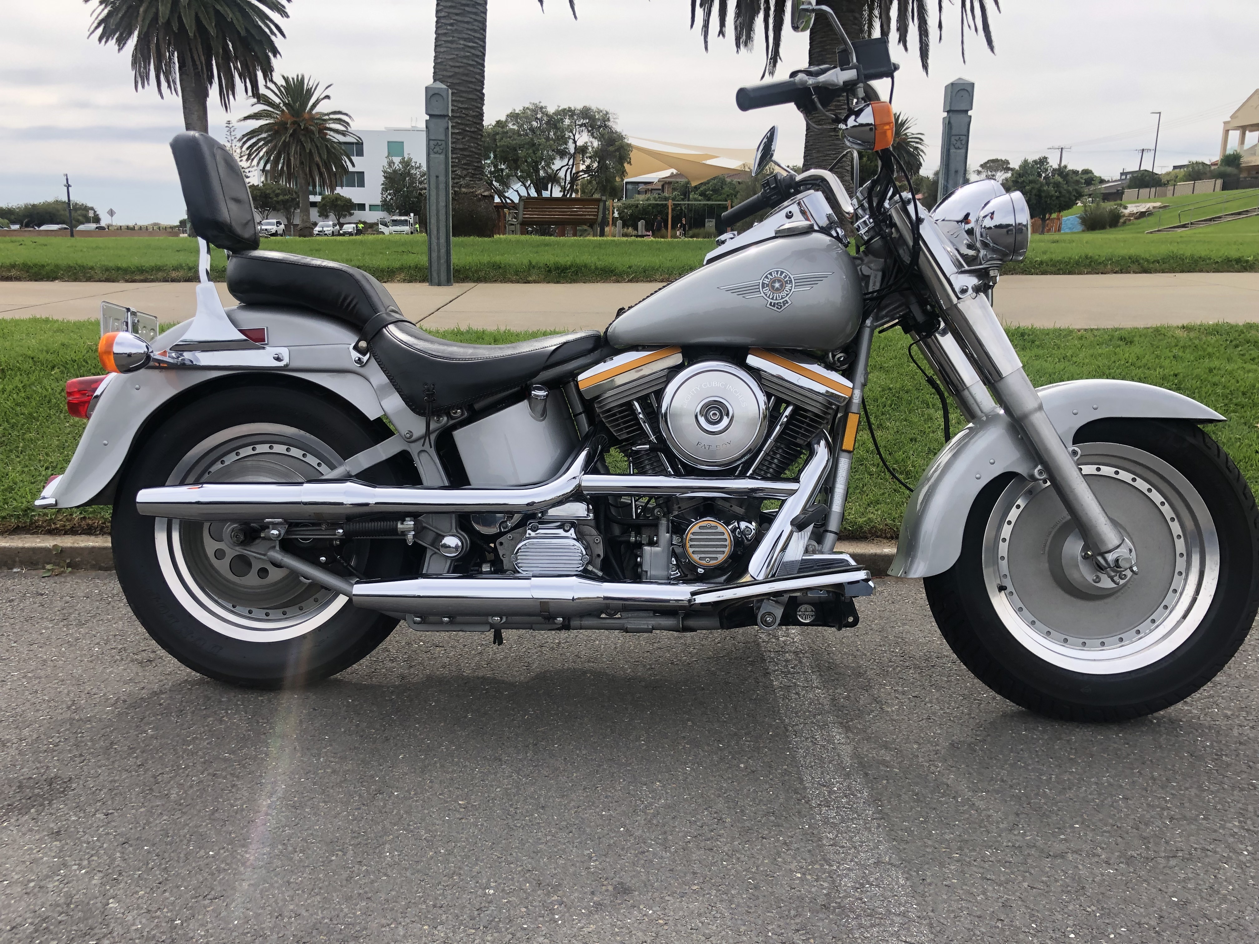 FLSTF Fat Boy 1990 Harley-Davidson バイク 1990 Harley-Davidson FLSTF Fat Boy Grey Ghost - HD Development