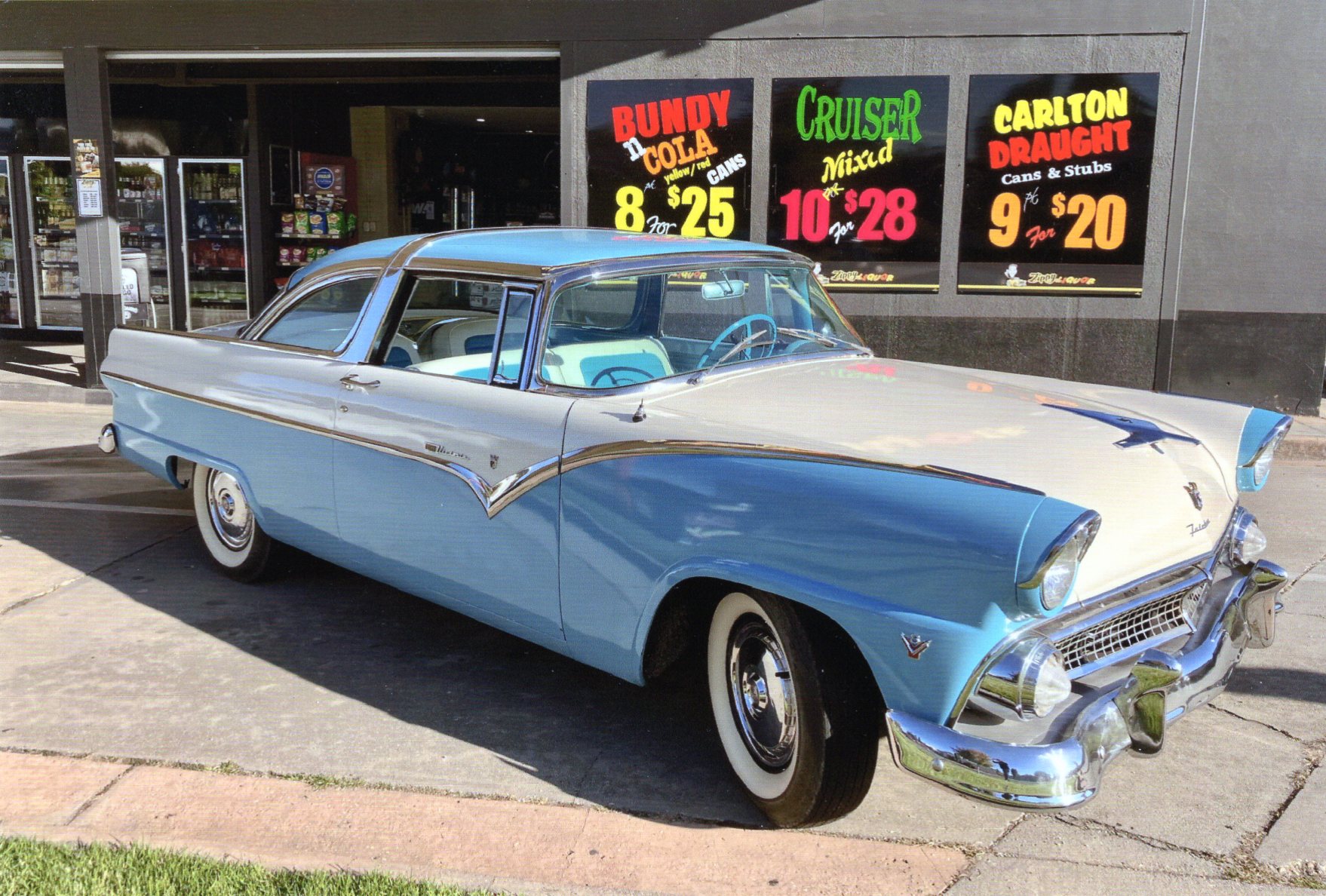1955 FORD FAIRLANE CROWN VICTORIA COUPE JCM5247875 JUST CARS