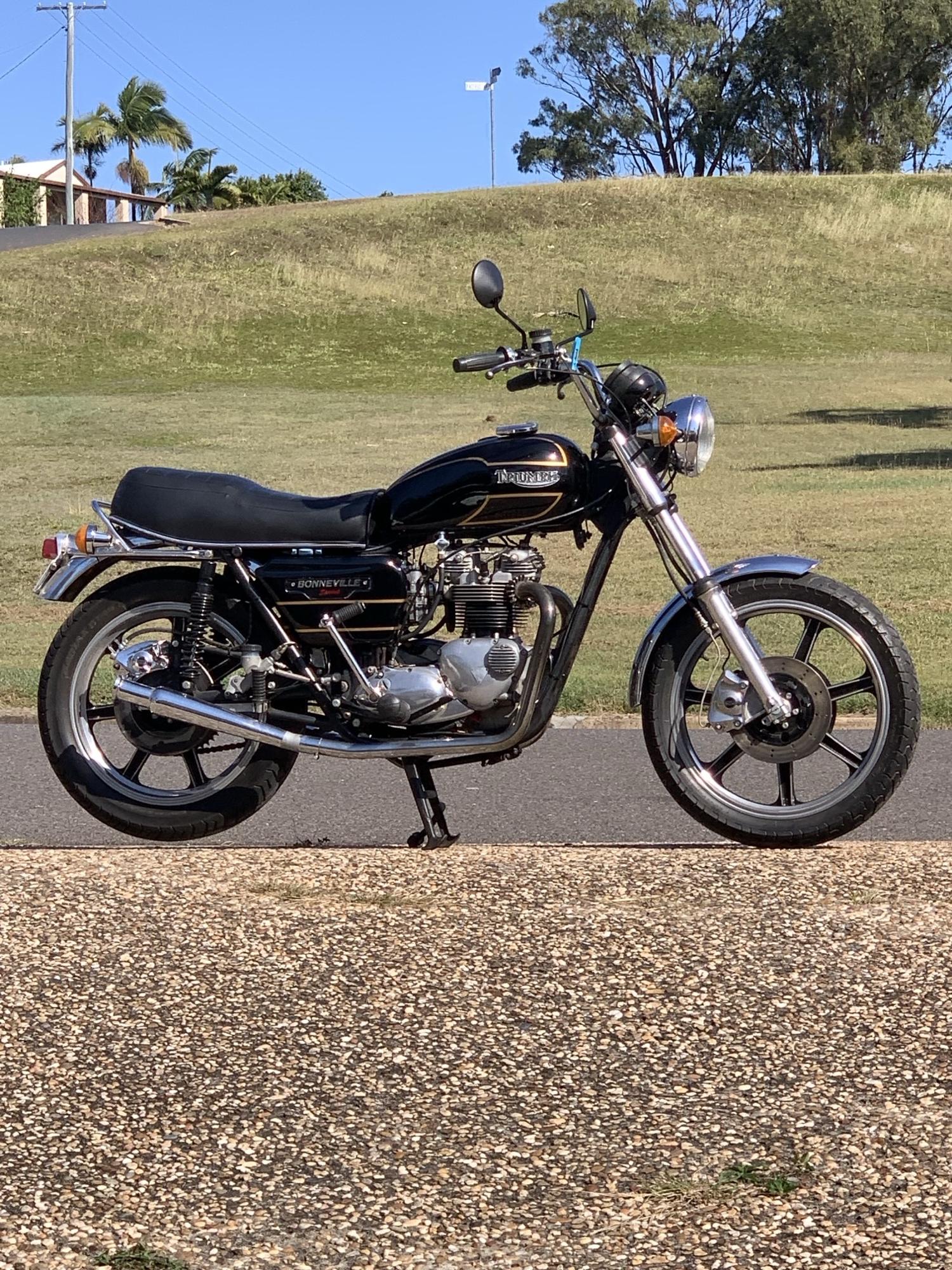 1979 TRIUMPH BONNEVILLE T140D SPECIAL ROAD - JBW5314485
