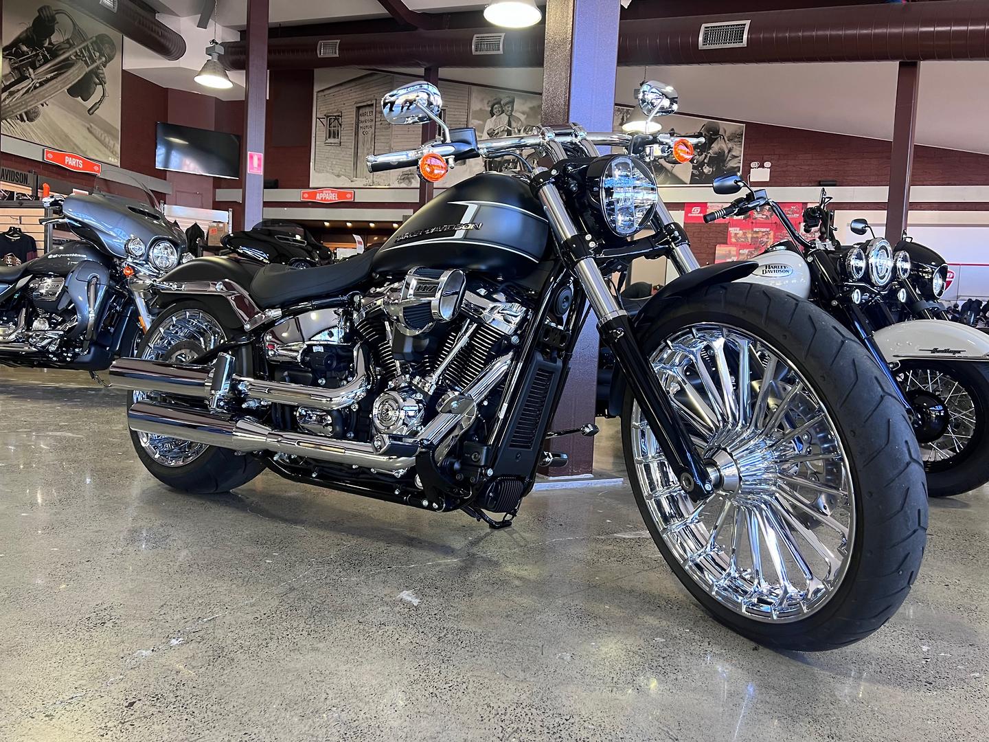 Harley-Davidson 激レアプリント 黒 ユニセックス 一点物 FXLRS | Harley-Davidson® 亀戸