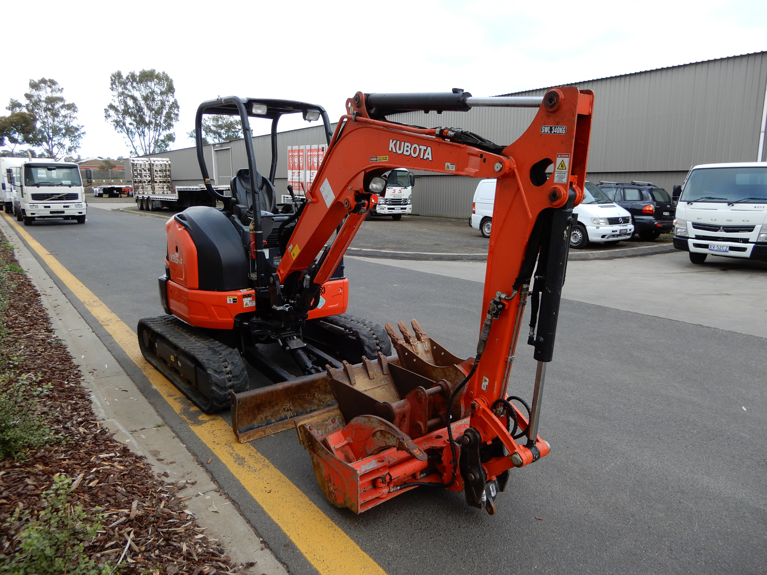 2010 KUBOTA U354 EXCAVATOR JFTFD5069848 JUST HEAVY EQUIPMENT