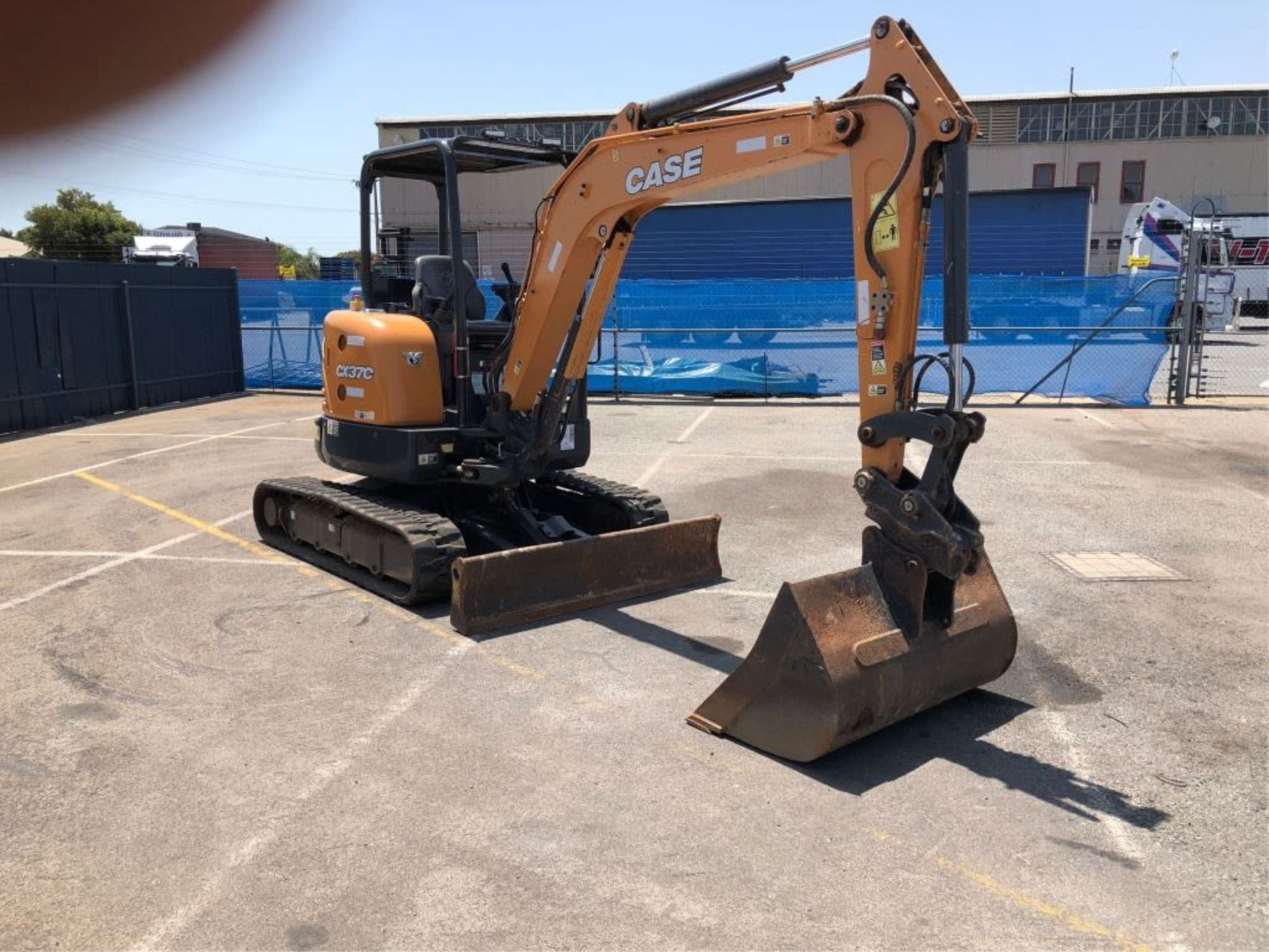 2018 CASE CX37C TRACKED EXCAVATOR JFTFD5087671 JUST HEAVY EQUIPMENT