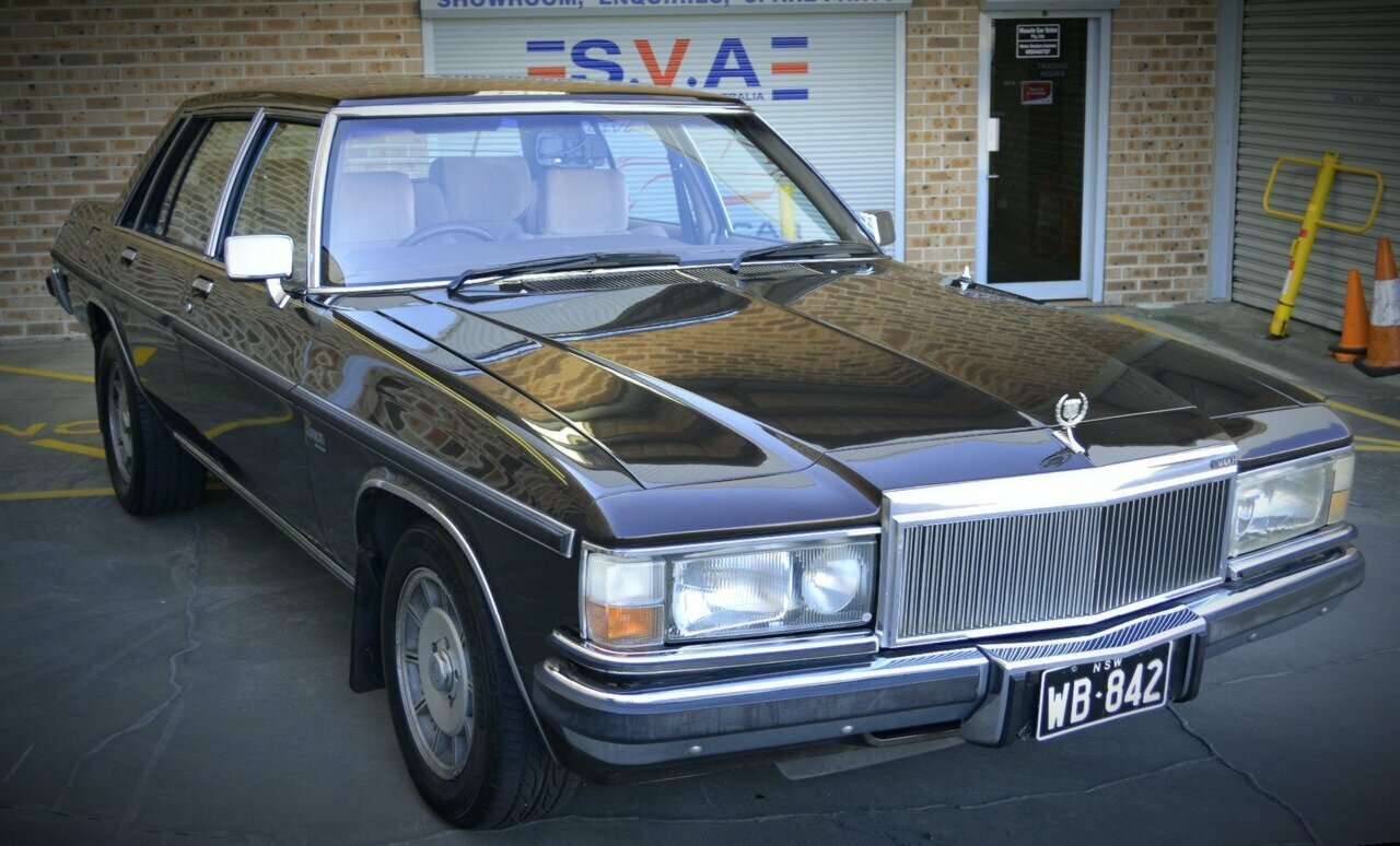 1984 HOLDEN STATESMAN WB CAPRICE 3 SP AUTOMATIC 4D SEDAN JCFD5168954