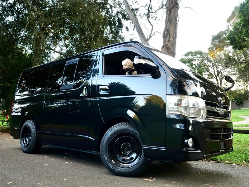 2010 TOYOTA HIACE KDH206R MY10 UPGRADE SUPER GL 4WD