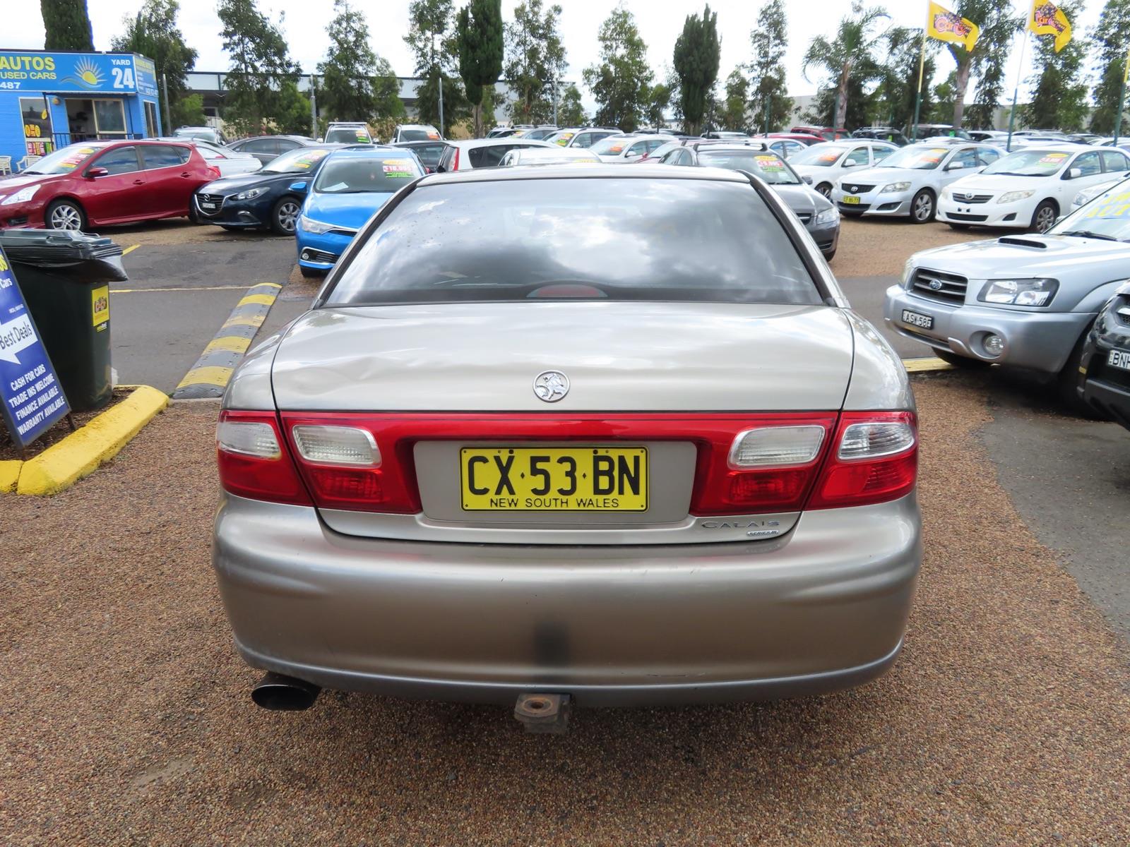 2001 HOLDEN CALAIS VX II AUTOMATIC SEDAN JCFD5174136 JUST CARS