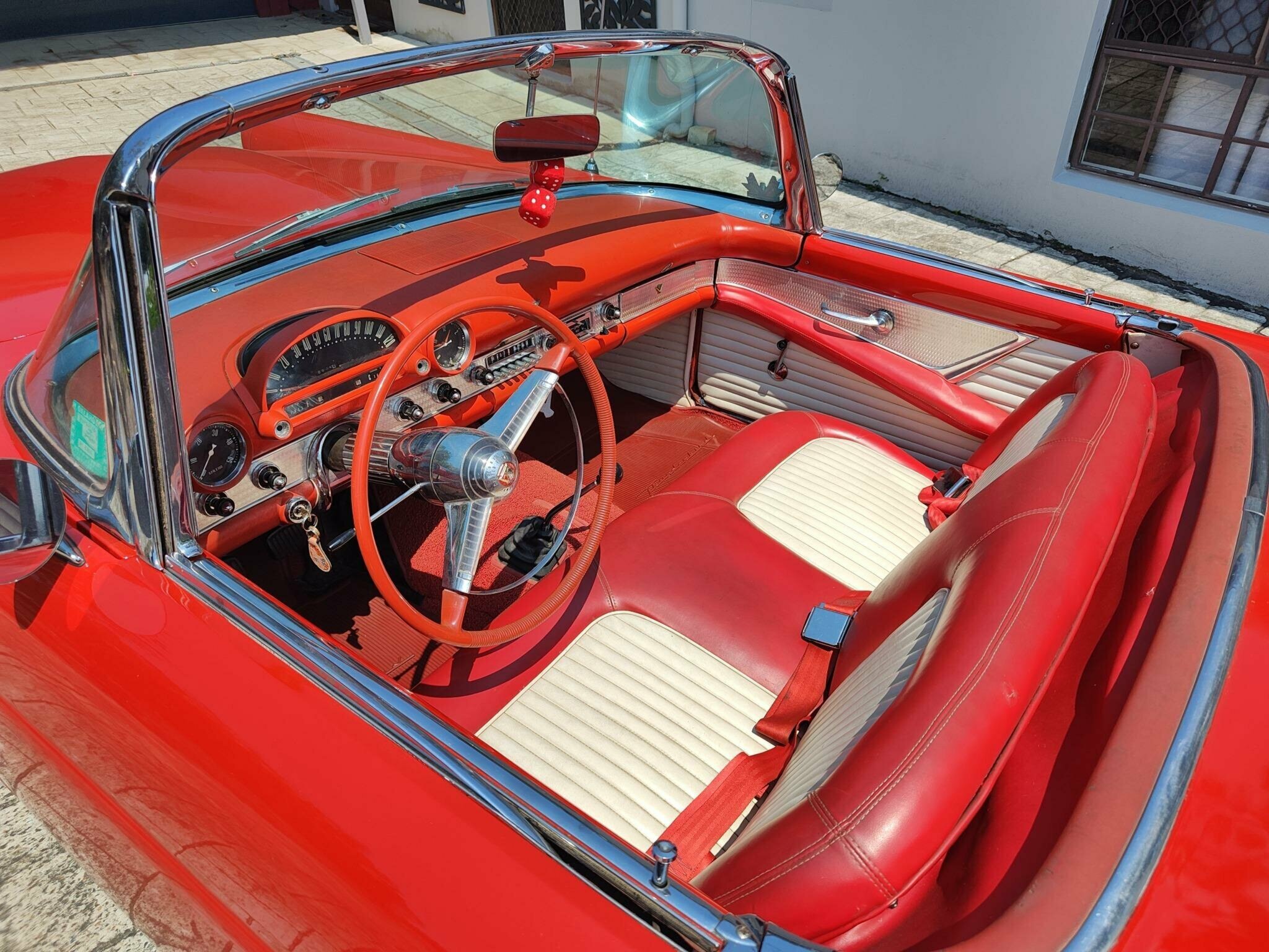 1955 FORD THUNDERBIRD 3 SPEED MANUAL WITH OVERDRIVE JACFD5278001