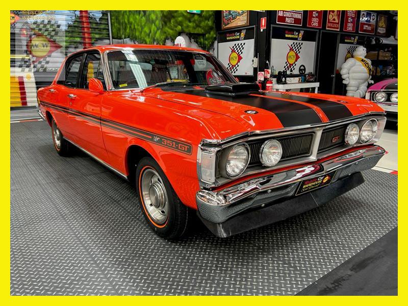1971 FORD FALCON XY GT REPLICA 4 SP MANUAL SEDAN