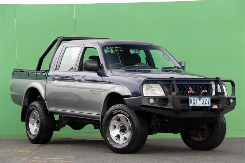 2002 MITSUBISHI TRITON MK GLS MANUAL UTILITY JCFD5190743 JUST 4X4S