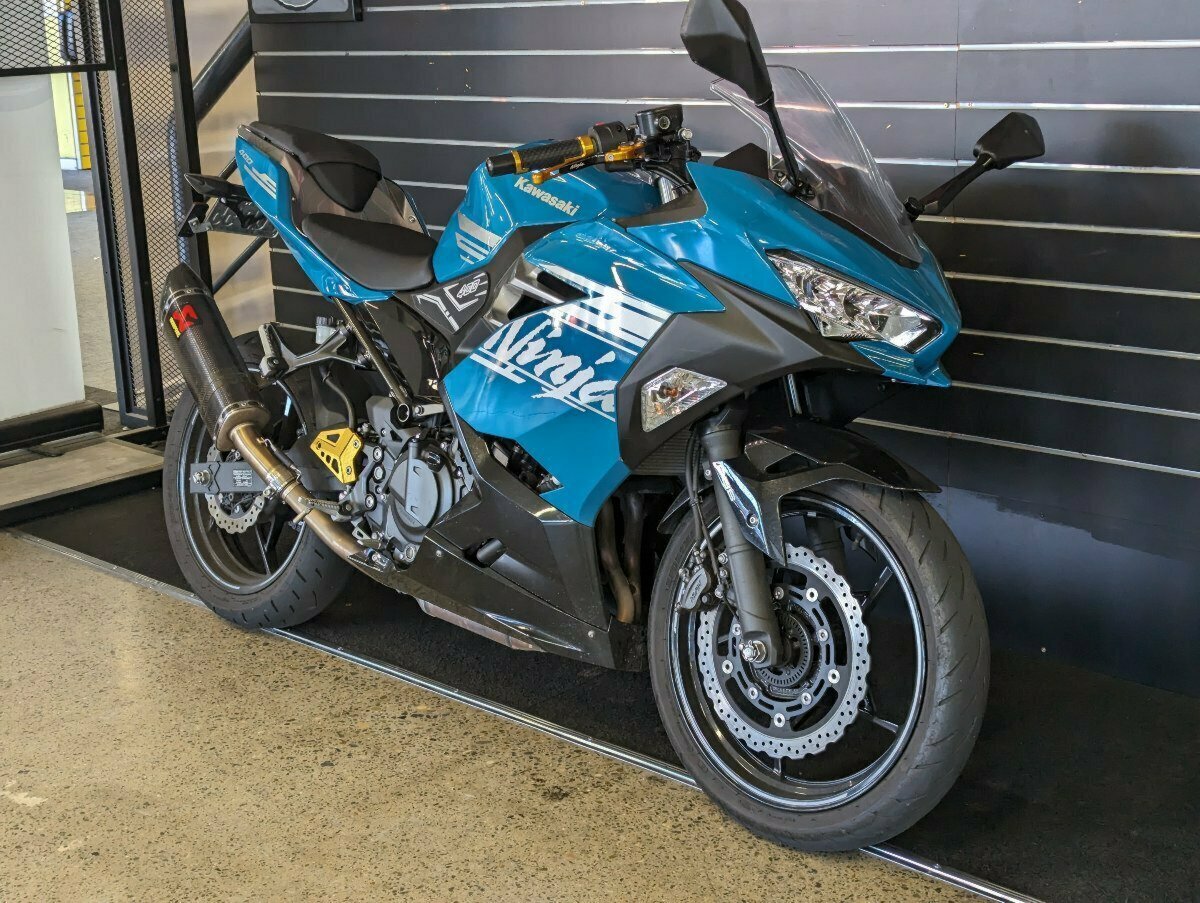 Ninja 400 Installment Gloss Black ABS Full Gas Tank Cover