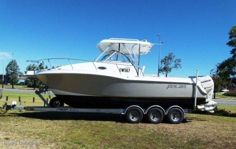 POLAR 2700 WALKAROUND TWIN OUTBOARDS FISHING FAMILY ROTTO BTFD3678293