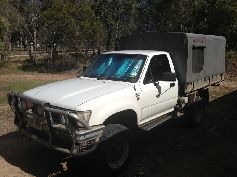 1991 TOYOTA HILUX (4X4) LN106R ATW3370478 JUST 4X4S
