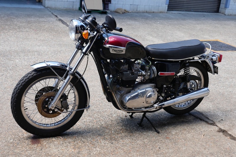 1973 triumph trident for sale