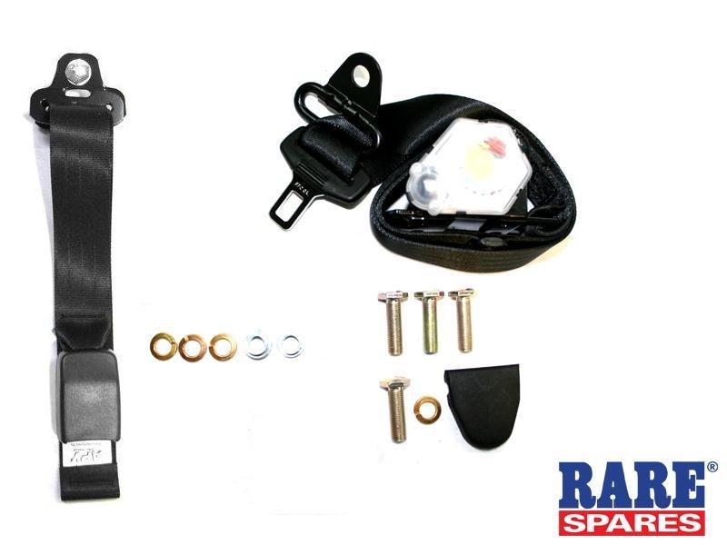 SEAT BELT BLACK INERTIA VKVL COMMODORE R/H REAR JCFD3716724 JUST PARTS