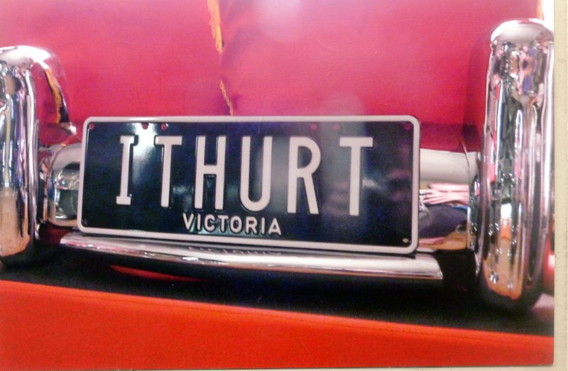 NUMBER PLATES VICTORIAN REGO JPM3469575 JUST PARTS