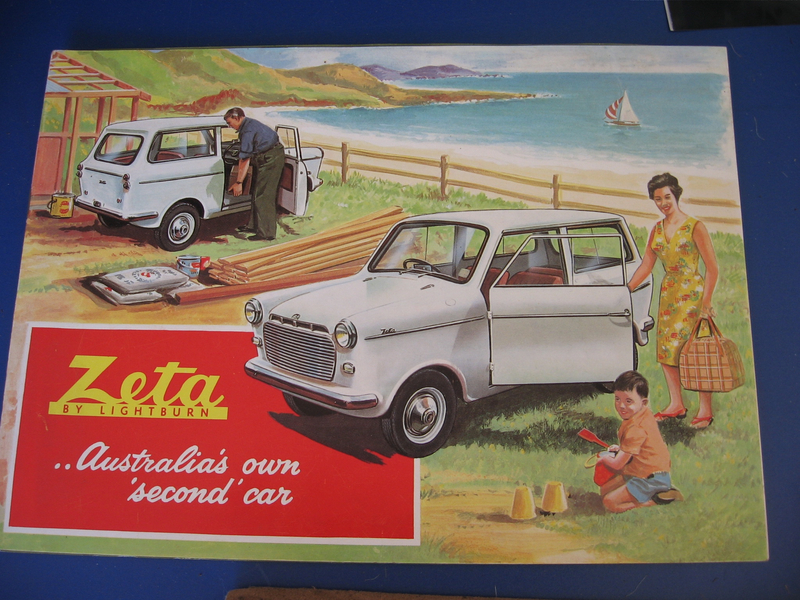 ZETA LIGHTBURN SALES BROCHURE, CIRCA 1963 JPW3916227 JUST PARTS