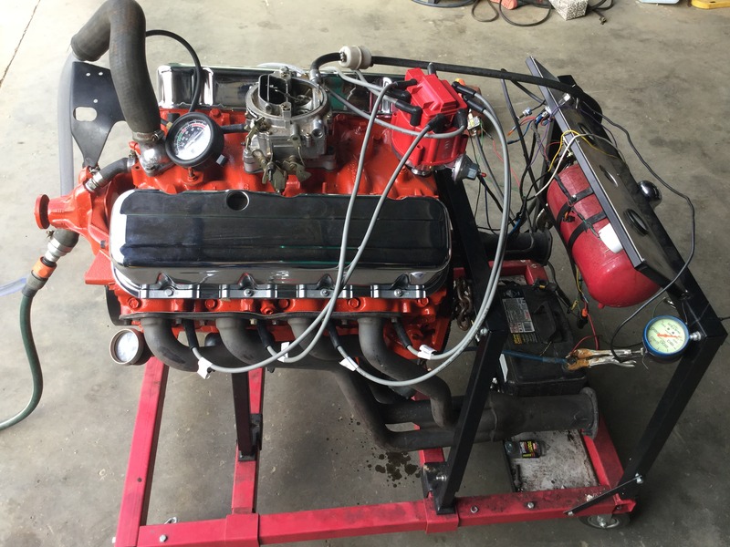 CHEVROLET 454 4 BOLT BIG BLOCK RUNNING ENGINE BBC JPW4073884 JUST PARTS