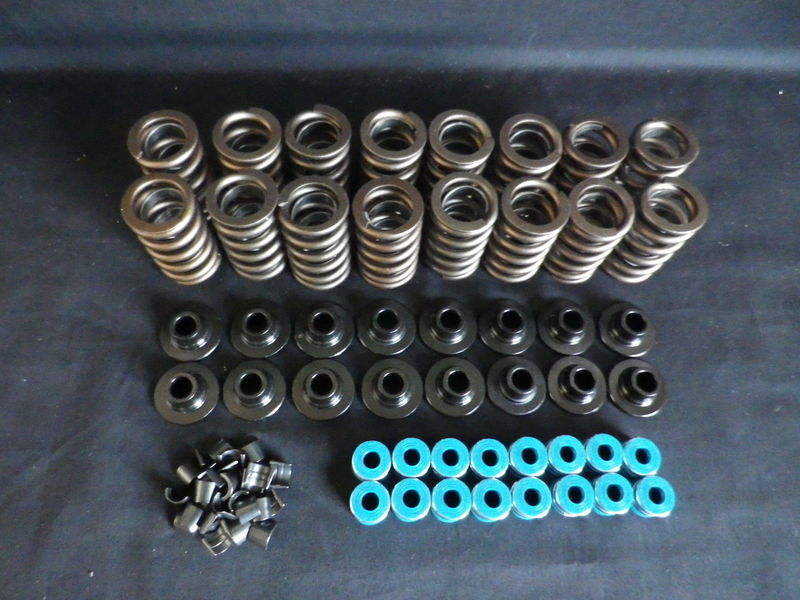 CHEVROLET SMALL BLOCK VALVE SPRING RETAINER LOCKS AND SEALS