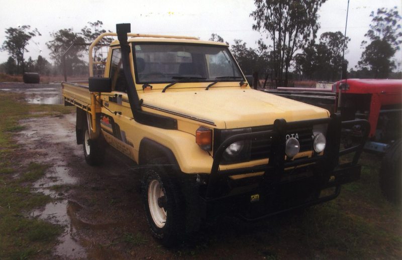 1990 TOYOTA LANDCRUISER UTE JTM3568717 JUST 4X4S