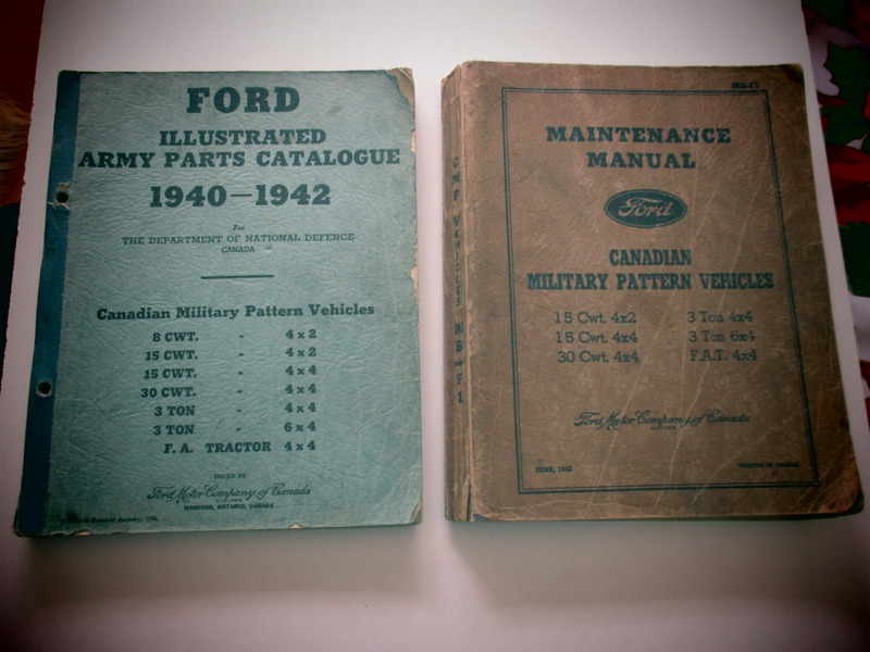 FORD ILLUSTRATED ARMY PARTS CATALOGUE JTM4082544 JUST TRUCKS