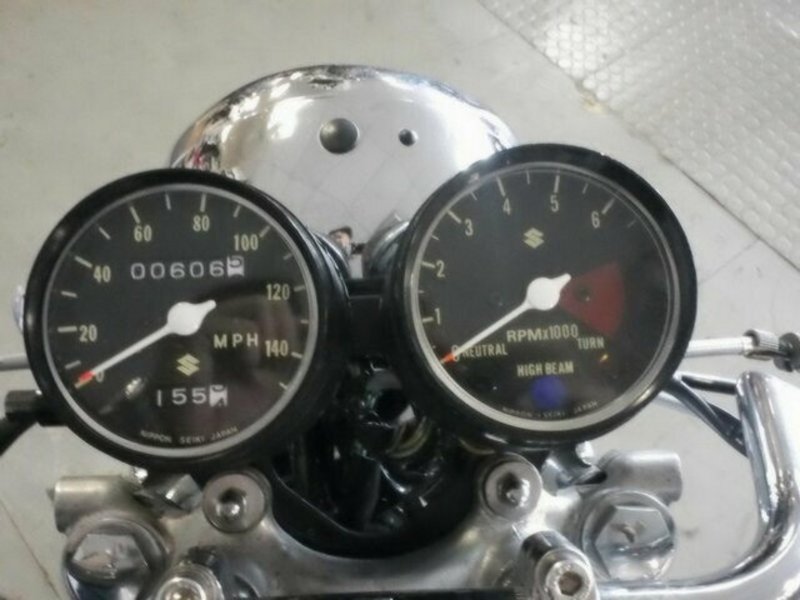 Clignotant Avant Droit Complet Pour Suzuki T500 1971 - Pièce Neuve Générique