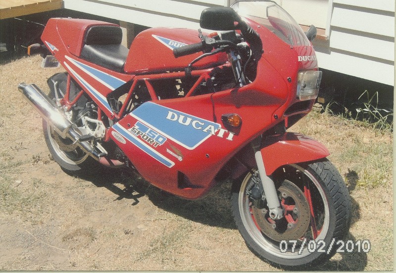 1988 DUCATI 750 SPORT JBM1639410 JUST BIKES