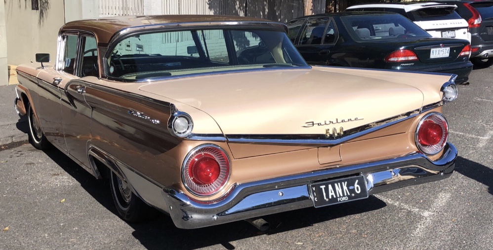 1959 FORD FAIRLANE 500 SEDAN JCW5036408 JUST PARTS