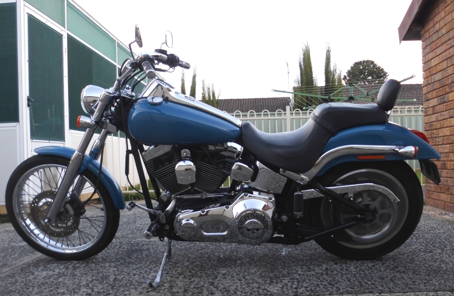 【中古】 2 Horses DavidsonHartKingsbery 2002 HARLEY DAVIDSON FXSTDI SOFTAIL DEUCE - JBW5054113