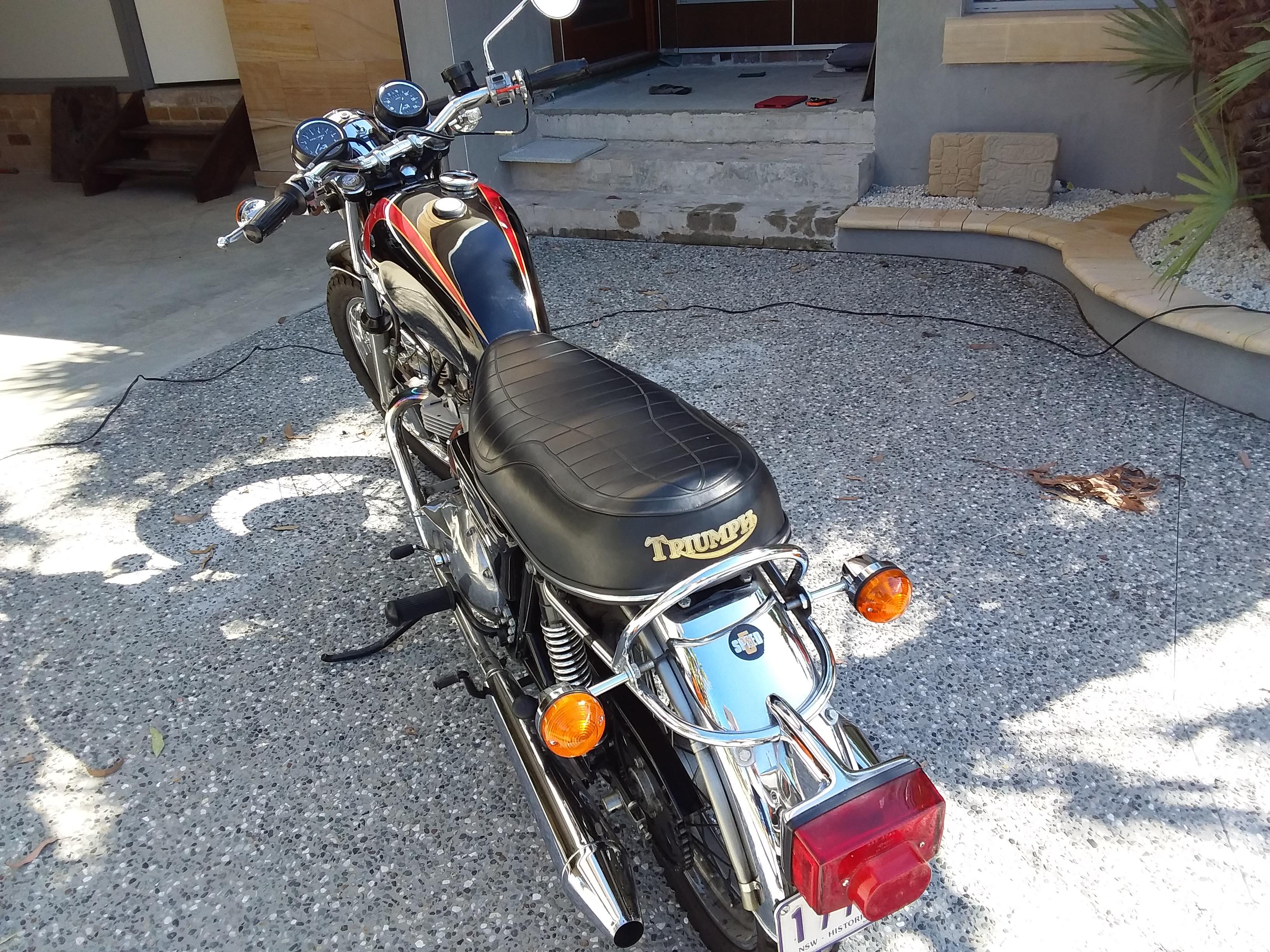 1978 TRIUMPH T140 BONNEVILLE ROAD - JBW5068167 - JUST BIKES