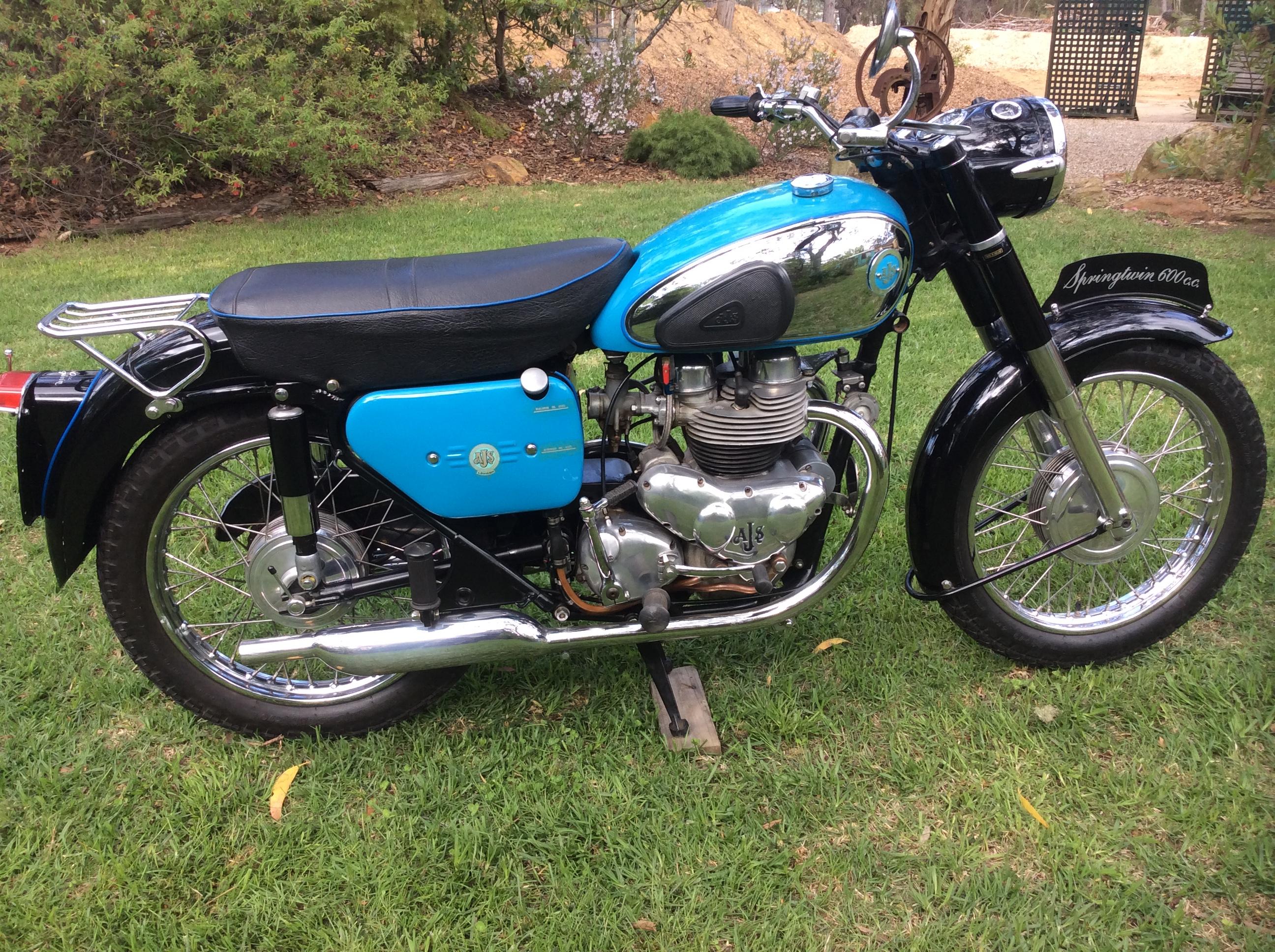 1956 AJS SPRING TWIN JBW5069998 JUST BIKES