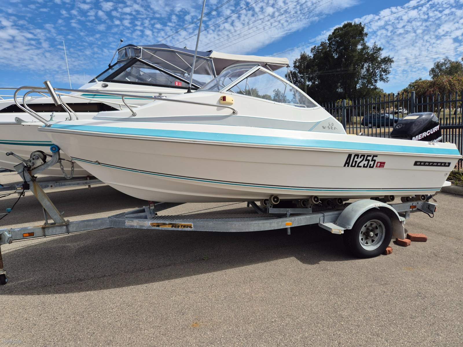 1999 seafarer 5 .0m v-sea cuddy cabin